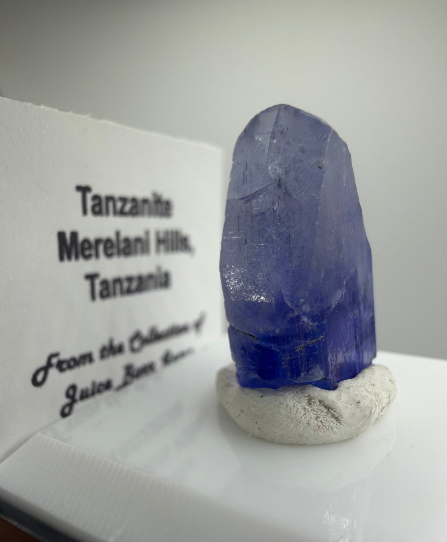 Tanzanite Crystal | Merelani Hills, Tanzania