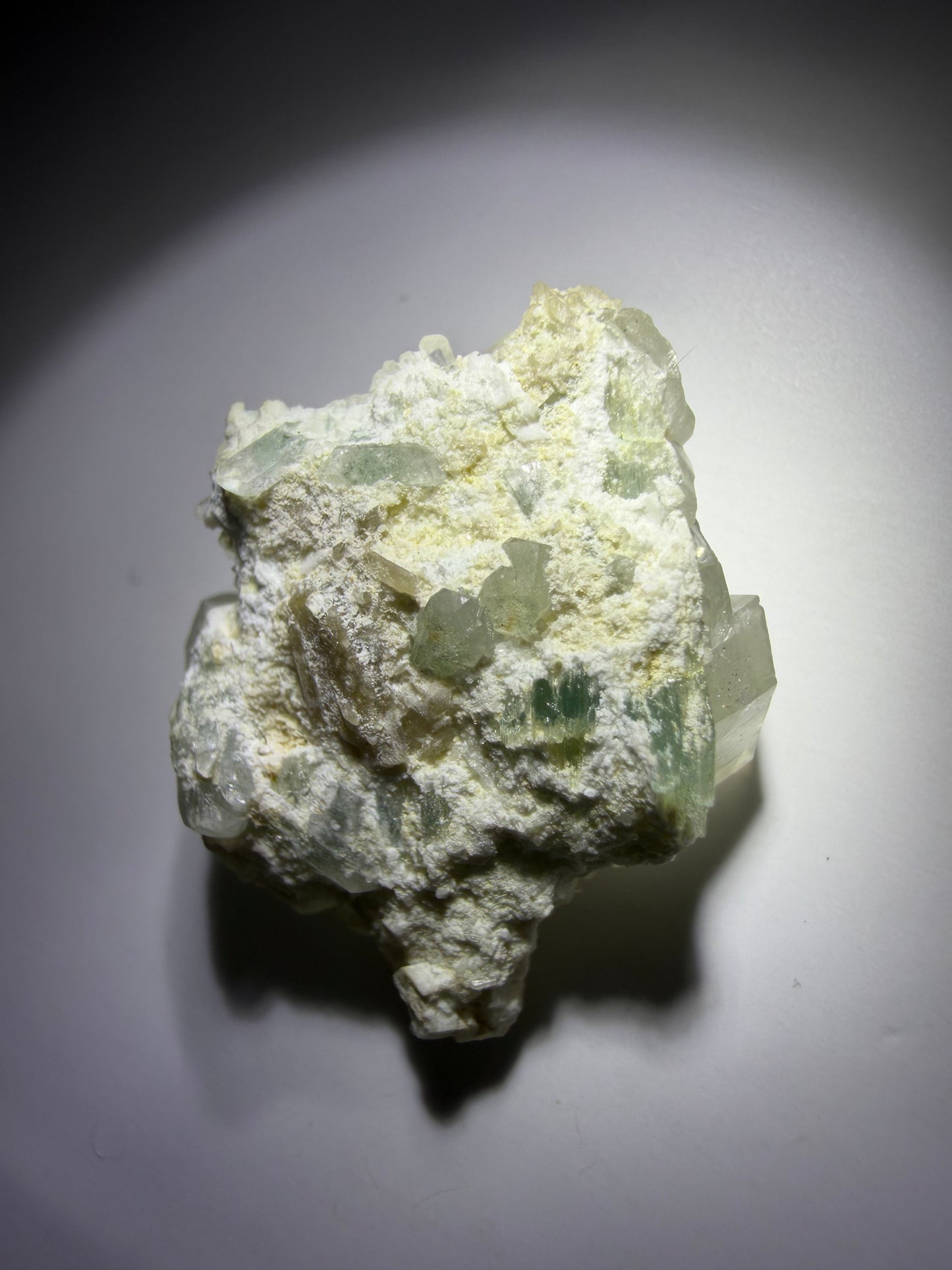 Phenakite Cluster with Aquamarine Association | Mount Antero, Colorado