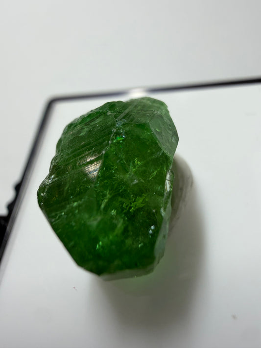 Chrome Tourmaline Crystal | Vivid Lime Green | Manyara, Tanzania