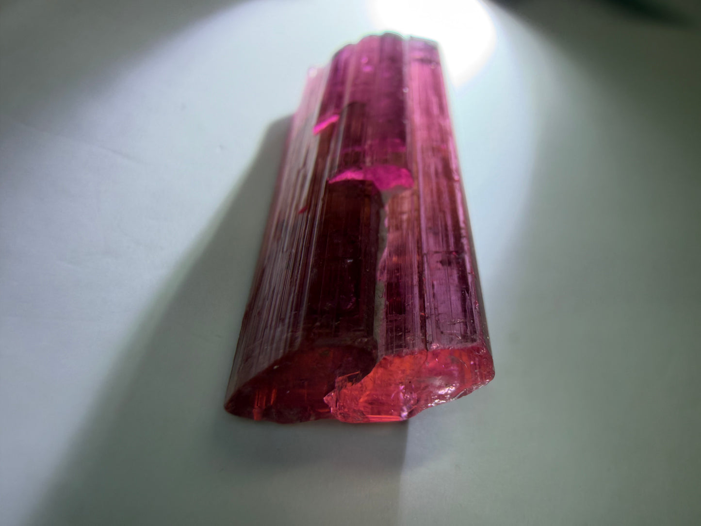 Tourmaline Crystal | Pink, Orange & Red | Pachigram Pegmatite Fields, Nuristan, Afghanistan