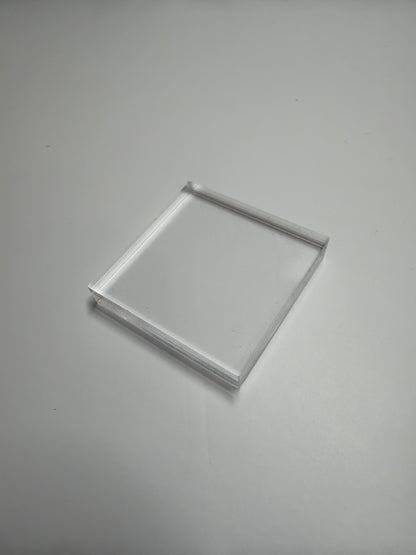 Acrylic Bases 1.2” x 1.2”