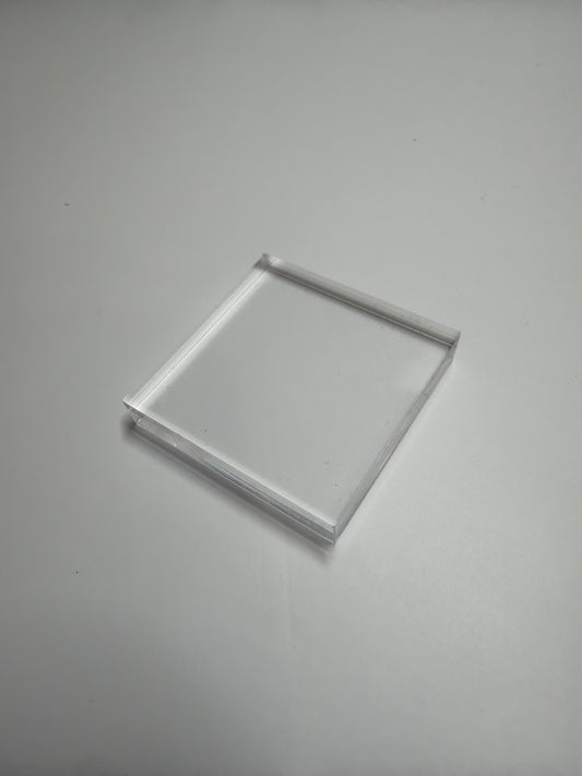 Acrylic Bases 1.2” x 1.2”