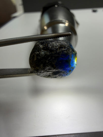Natural Australian Sapphire | 17.4ct Deep Blue Teal Corundum