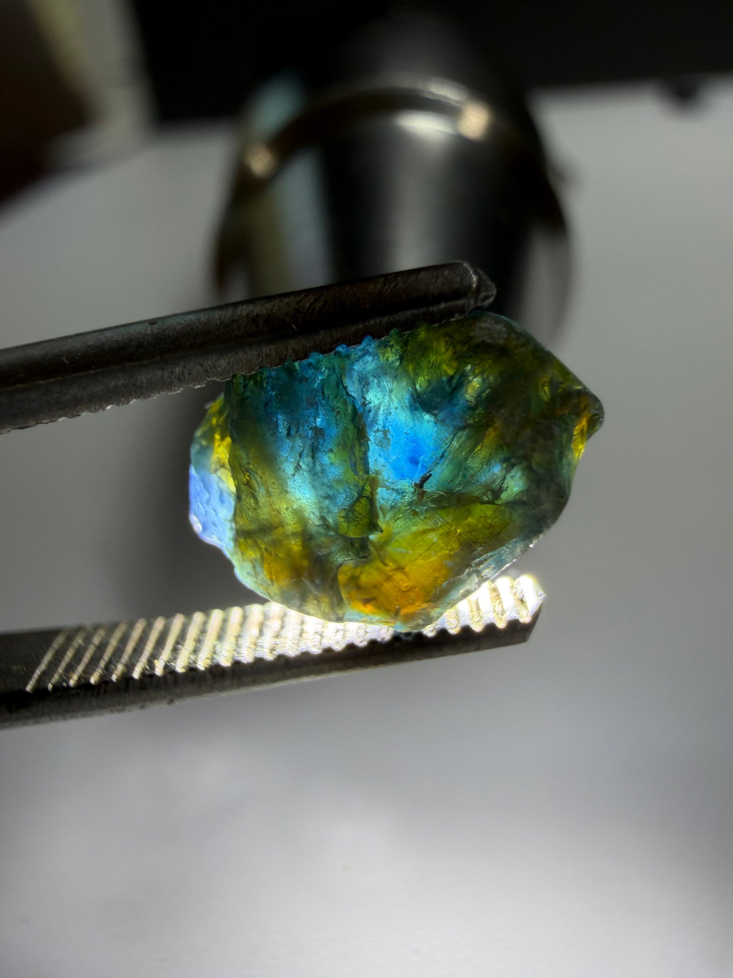 Natural Australian Sapphire | 4.4 ct Rich Teal Blue Parti colored Gem