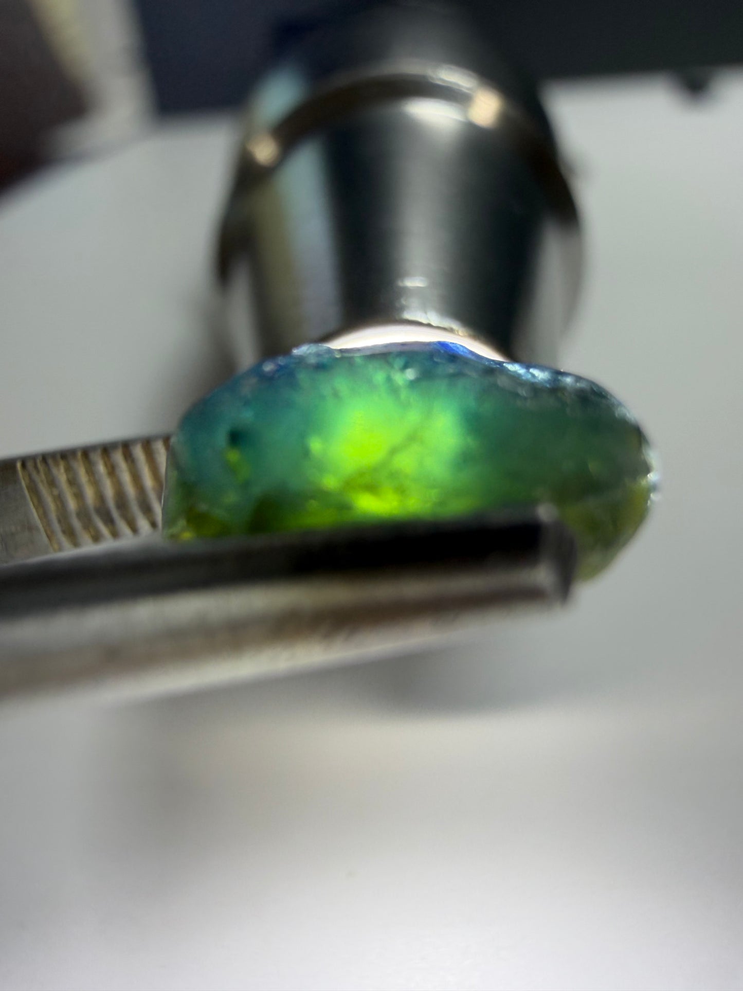 Natural Australian Sapphire | 4.4 ct Rich Teal Blue Parti colored Gem