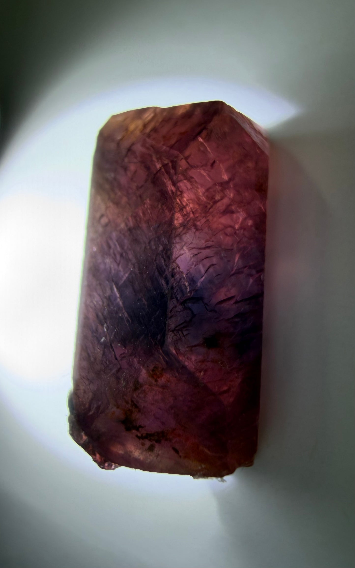 Bicolor Sapphire Crystal | Double-Terminated | Ilakaka, Madagascar