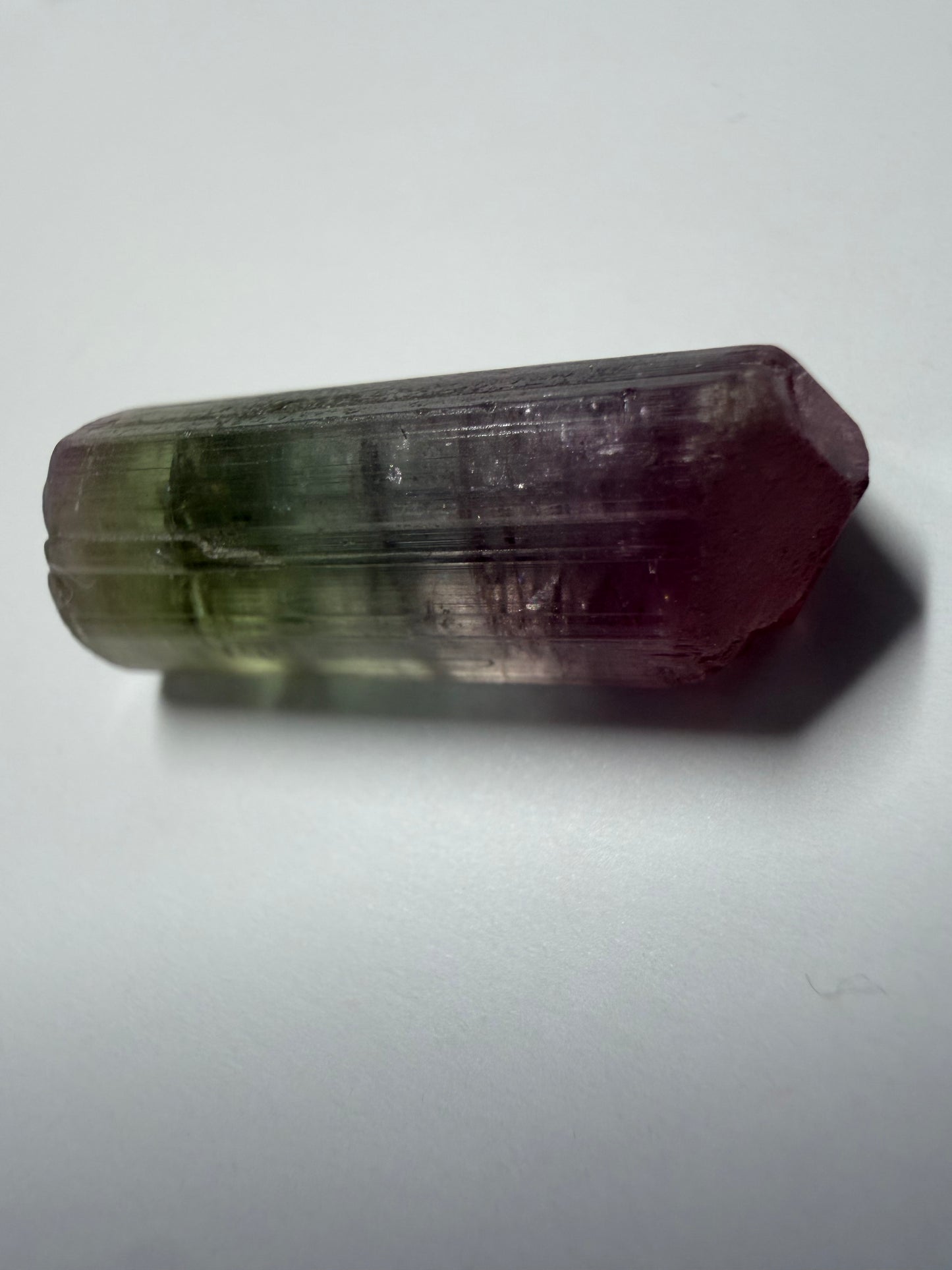 Double-Terminated Tourmaline Crystal | Paprok Mine, Nuristan, Afghanistan — 2026 Production