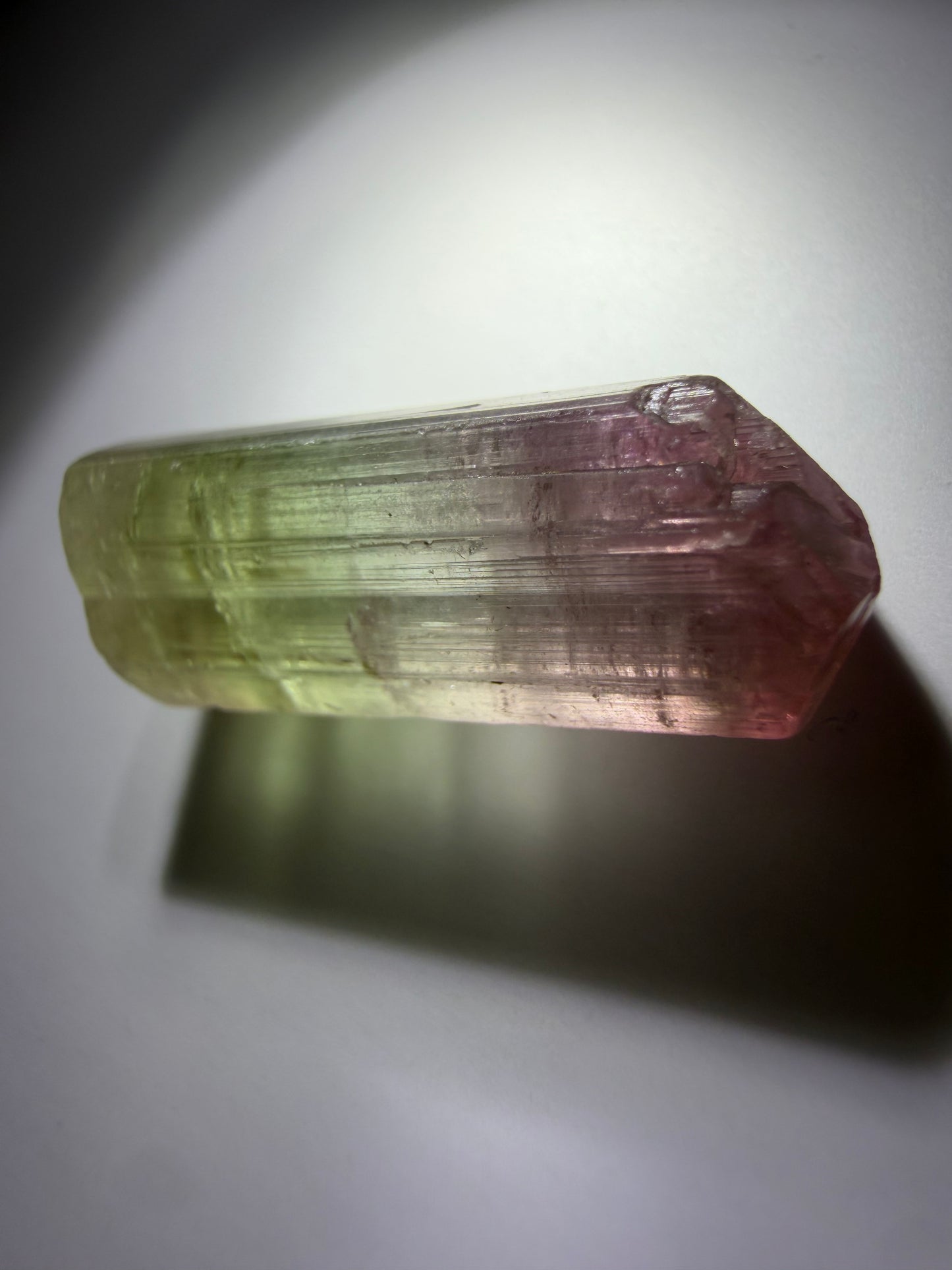 Double-Terminated Tourmaline Crystal | Paprok Mine, Nuristan, Afghanistan — 2026 Production