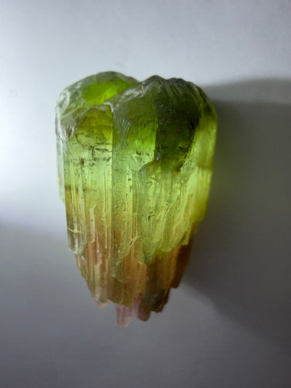 Sceptered Tourmaline Crystal | Green & Pink | Barra do Salinas, Minas Gerais, Brazil