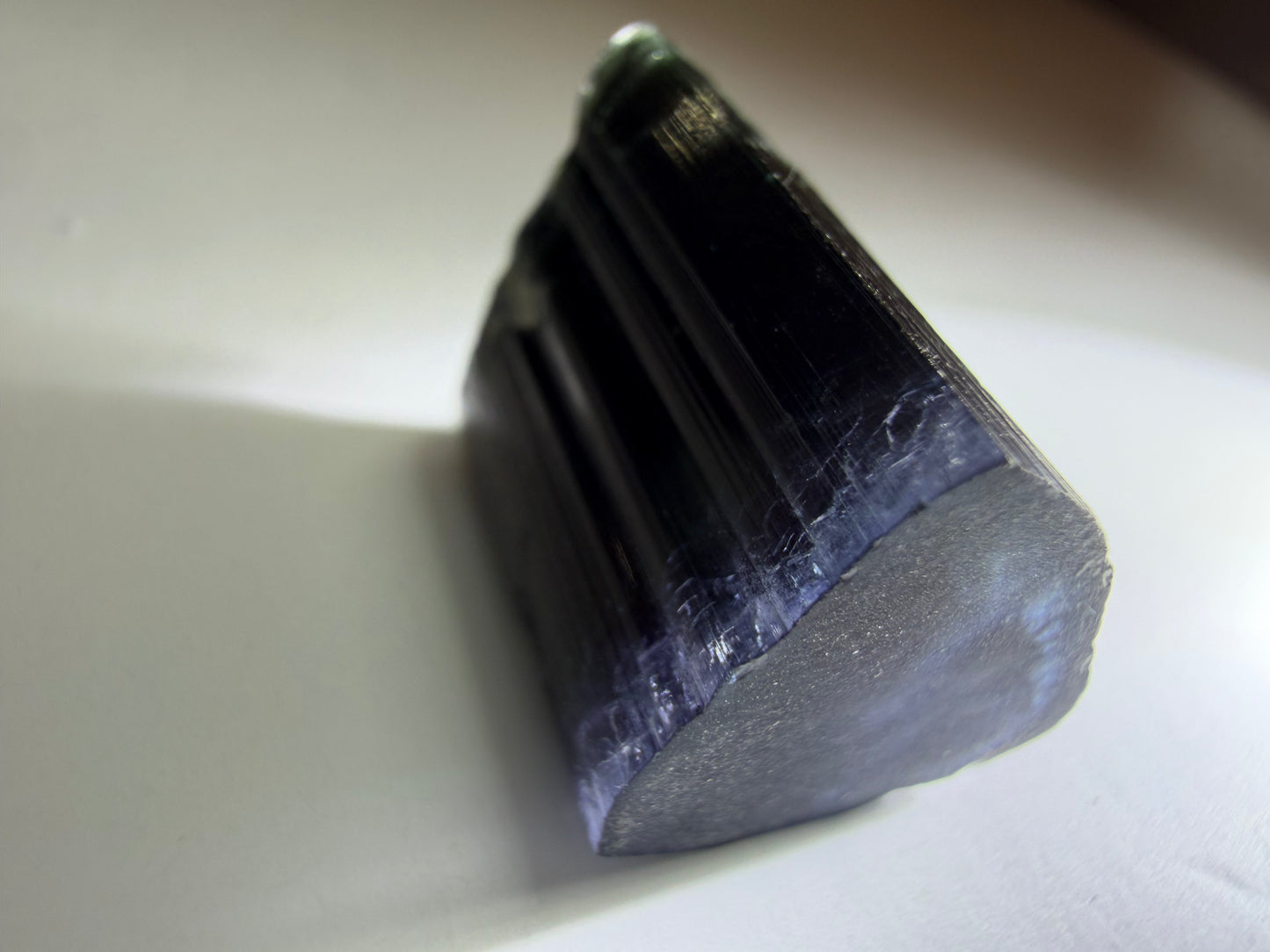 Purple-Blue Bicolor Tourmaline Crystal | Badakhshan, Pakistan
