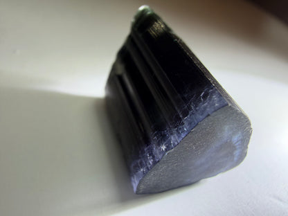 Purple-Blue Bicolor Tourmaline Crystal | Badakhshan, Pakistan