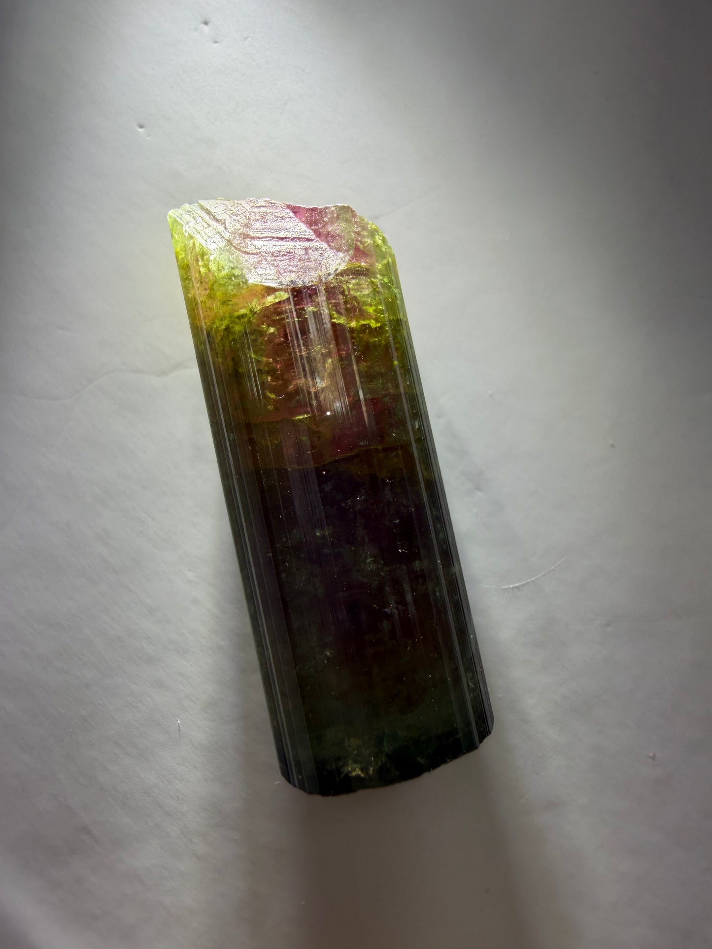 Rainbow Tourmaline Crystal | 2024 Production | Agua Branca, Minas Gerais, Brazil