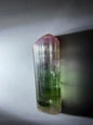Tricolor Tourmaline Crystal | Green, Achroite & Pink with Achroite Zone | Paprok Mine, Nuristan, Afghanistan